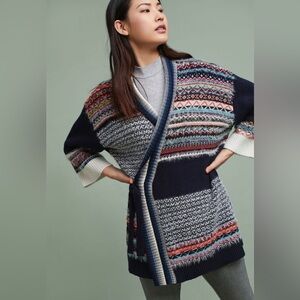Anthropologie Sleeping On Snow Kimono Cardigan